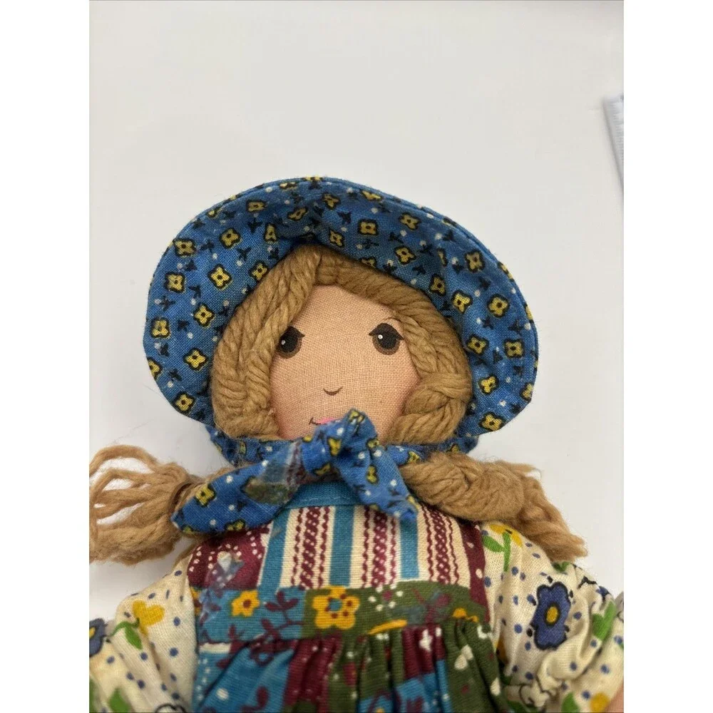 Holly Hobbie Doll Fabric Vintage 1970's Knickerbocker Rag 9
